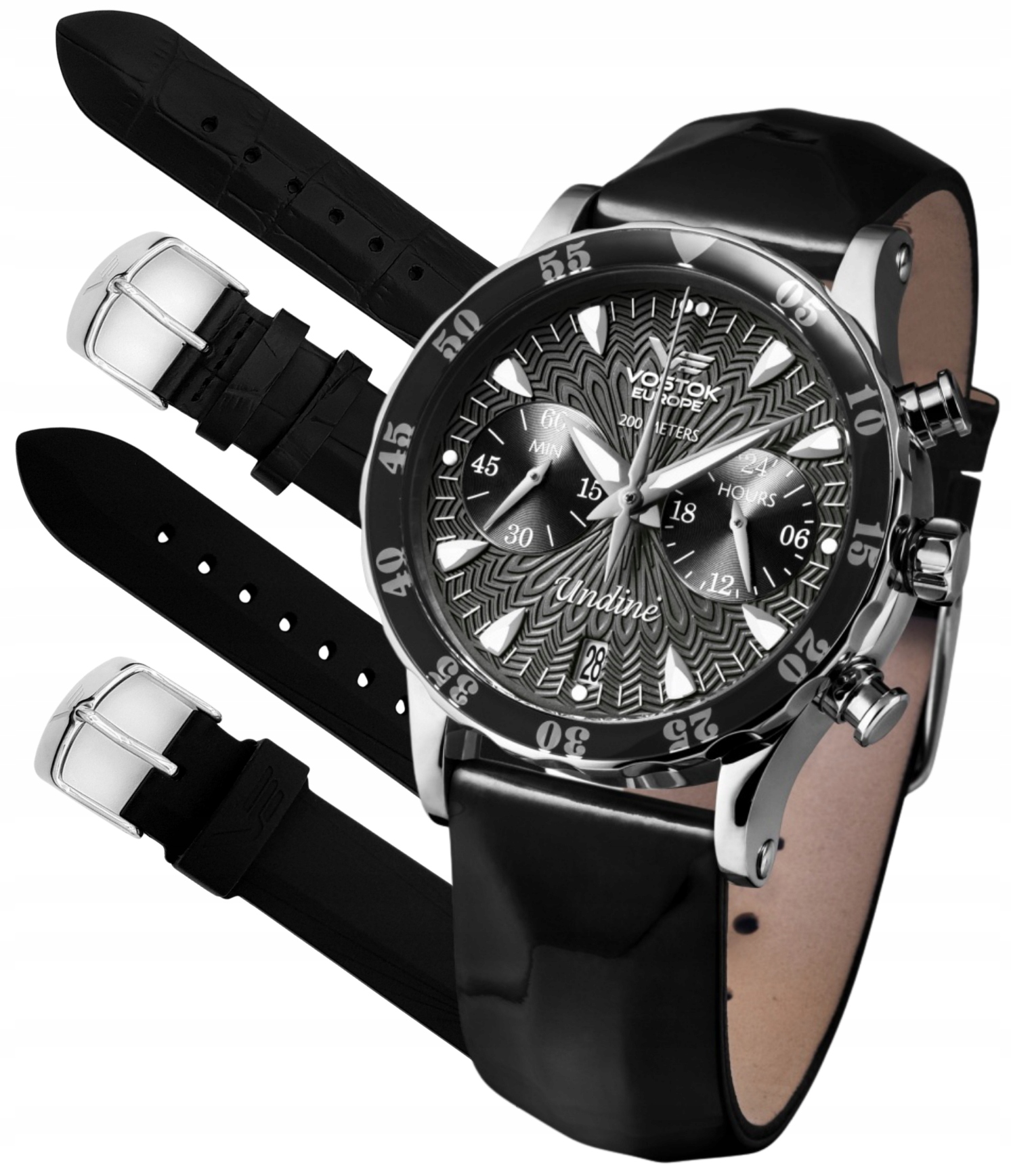Nový originální dámský hodinkový set Vostok Europe VK64-515A523 Undine