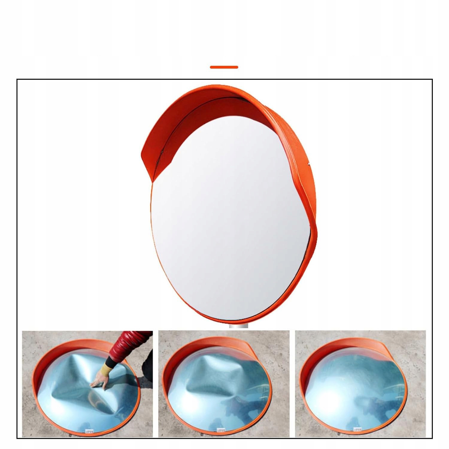 Zrcadlo 45 CM Rychlá Instalace Pro Sklady A Parkoviště