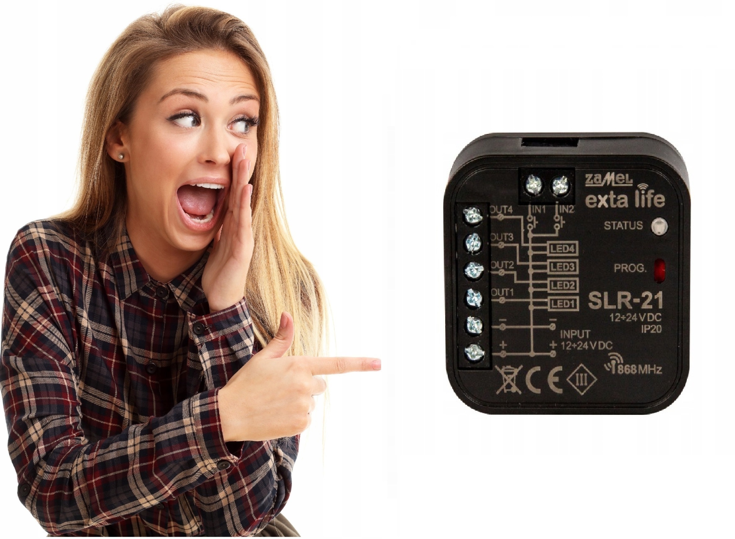 

Sterownik Led 4-KANAŁOWY Exta Life Zamel SLR-21
