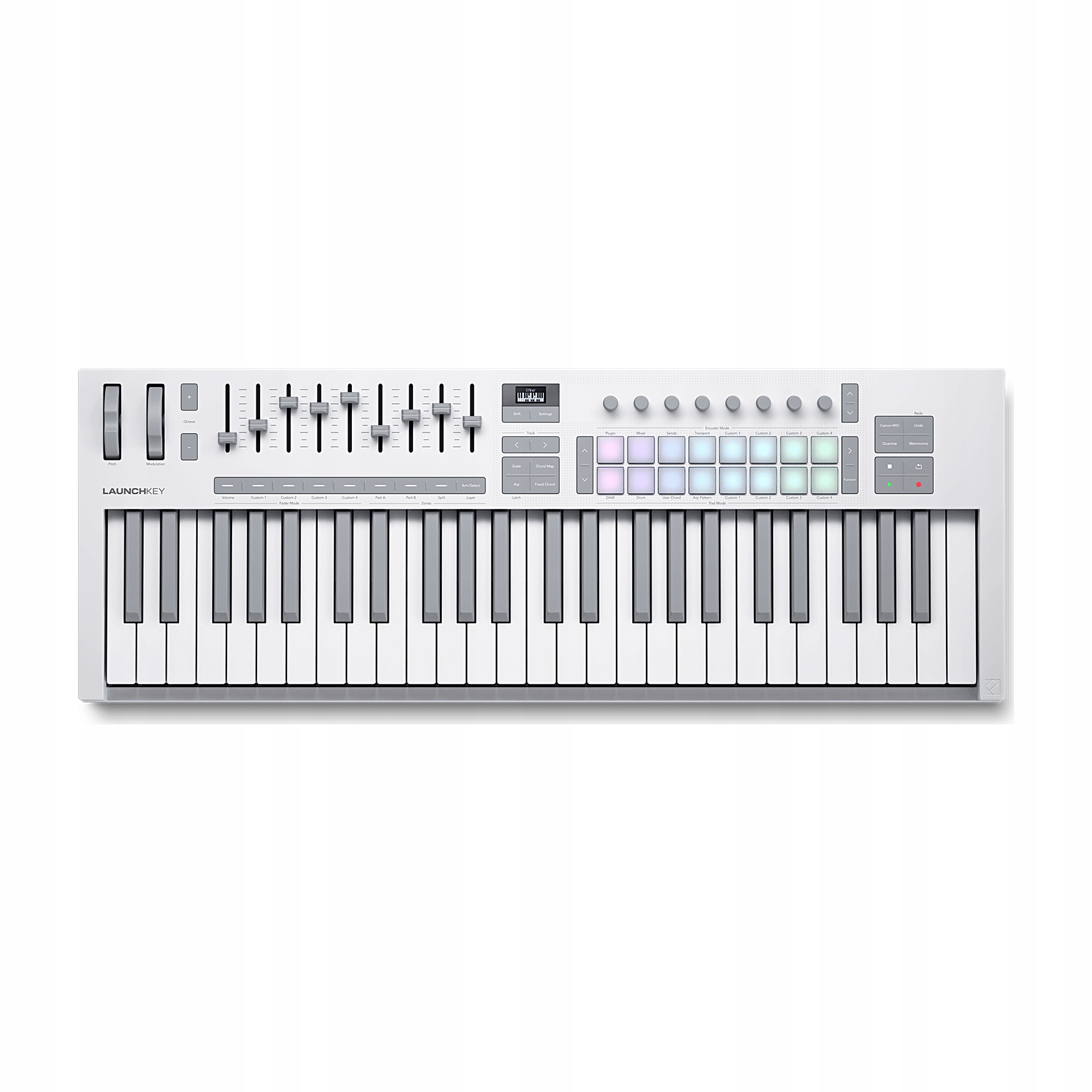 Novation Launchkey 49 mk4 ovládací klávesnice MIDI ovladač Daw