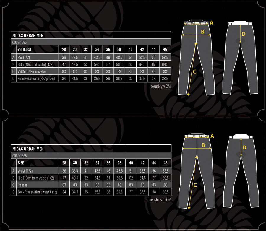 Spodnie Motocyklowe KEVLAR TRILOBITE MICAS r.30 | SALE -30% Waga produktu z opakowaniem jednostkowym 2 kg