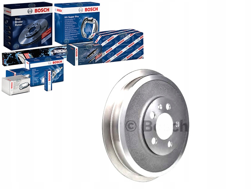 BOS0 986 - BOSCH ЗАДНИЕ ТОРМОЗНЫЕ БАРАБАНЫ SKODA OCTAVIA И, ROOMSTE