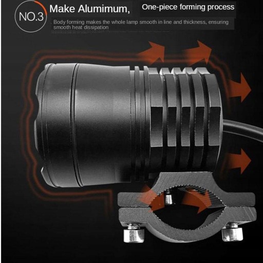 2x reflektor motocyklowy LED z uchwytem do Numer katalogowy części SE32