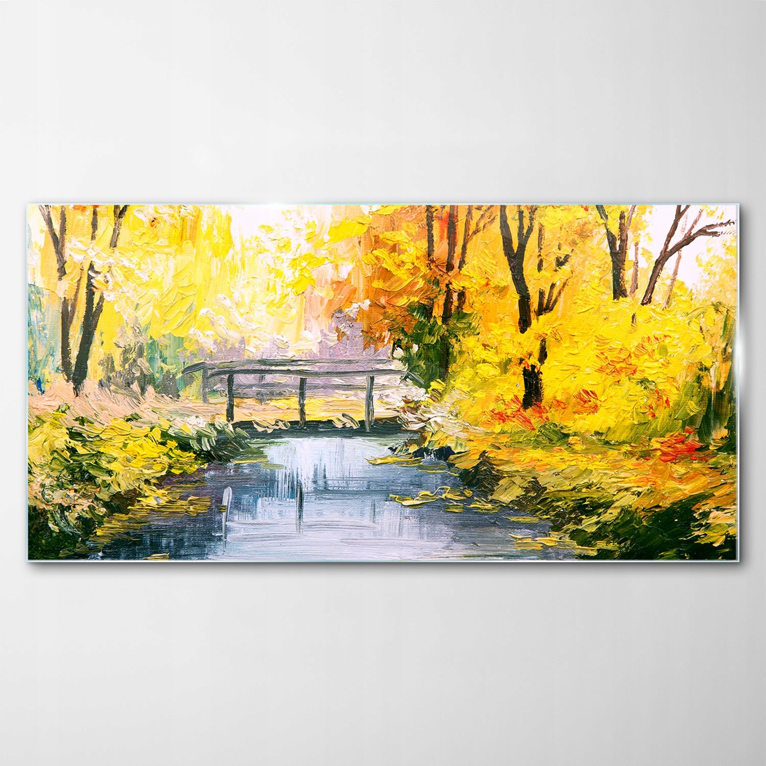 

Obraz na Szkle Dekor Las Jesień Krajobraz 120x60