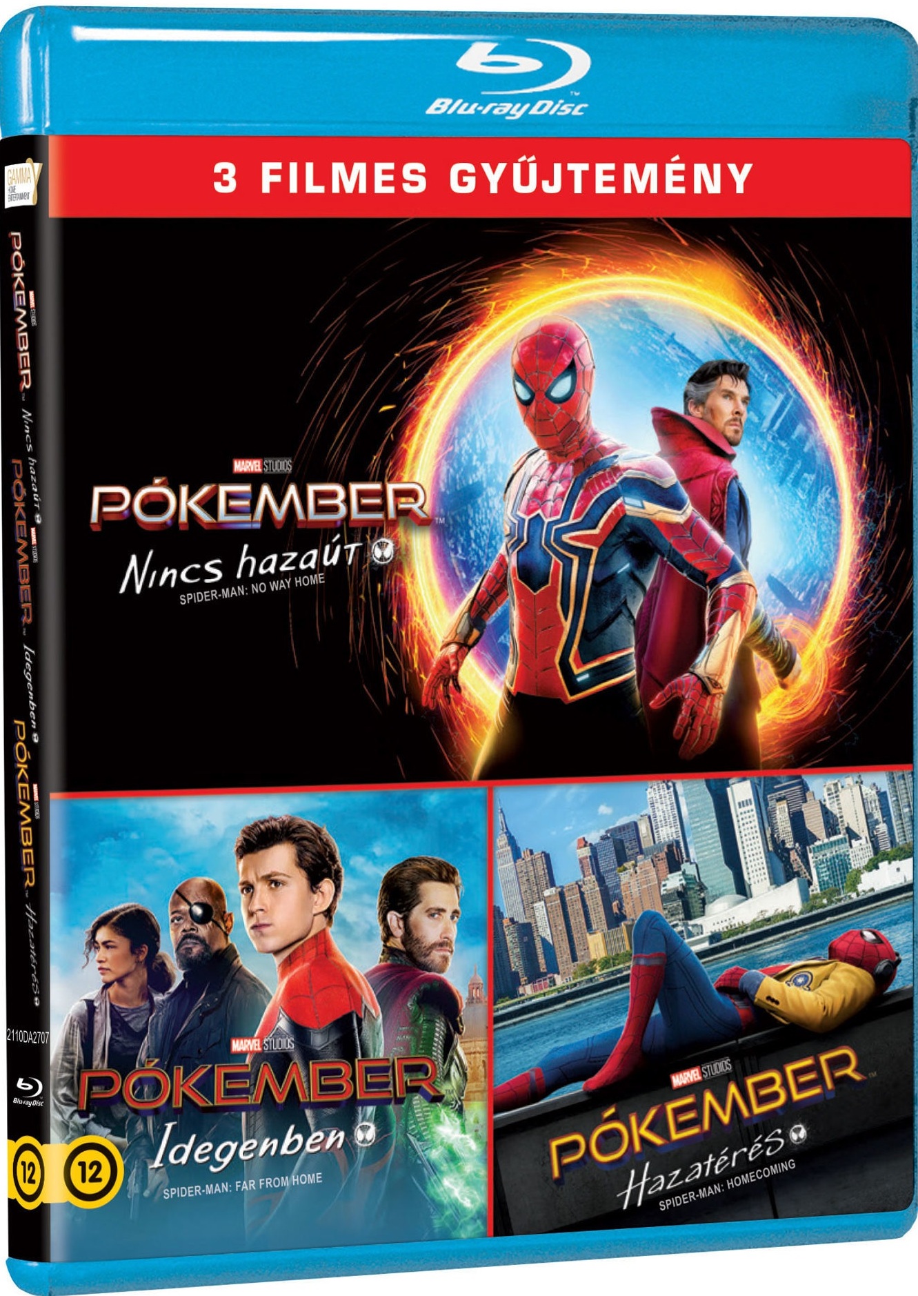 Spider-man Trylogia (3 Blu-ray) dubbing, napisy