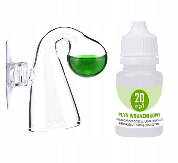 

Stały test CO2 Indykator + Płyn 10ml 20mg/l