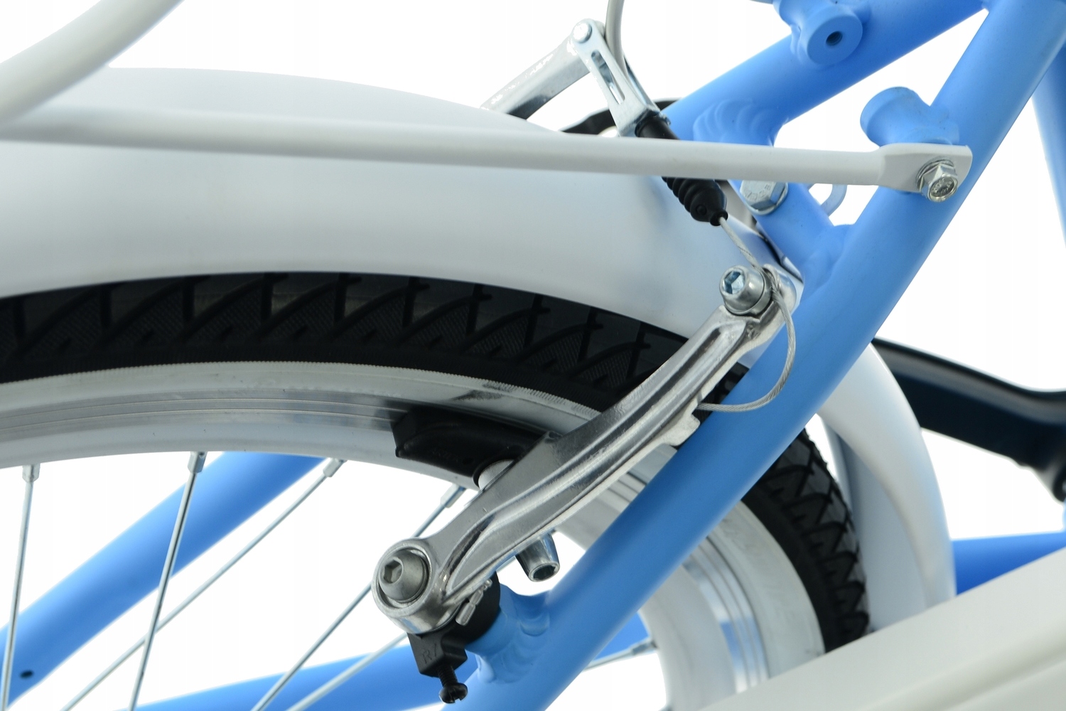 Rower Kands 24 Amelka r14 cali błękitno-biały mat 2025 Nowość na rynku !!