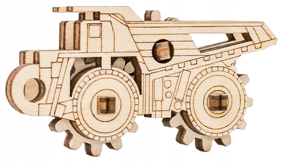 

Ewa Drewniane Puzzle 3D Mały Belaz