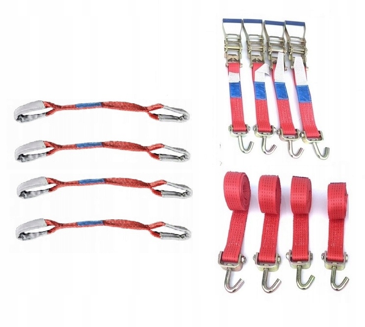 Pásy silniční asistence 3M 4T pro zapínání kol Kola Zesílená spona Šitá