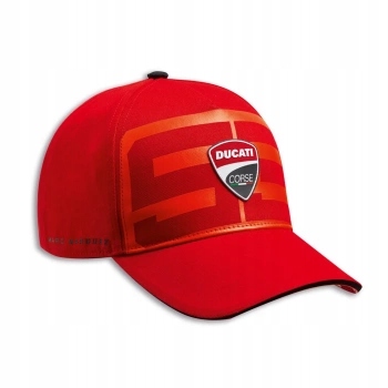 Čepice Ducati Corse Dual MM93 – Červená Bavlna Marc Márquez