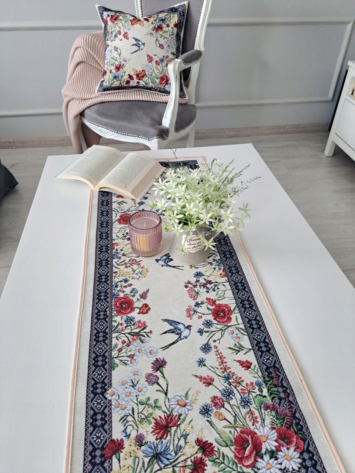 Běhoun 40x100 cm V104 Rondine