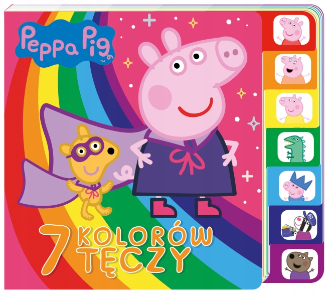 

Świnka Peppa tęczy Kd