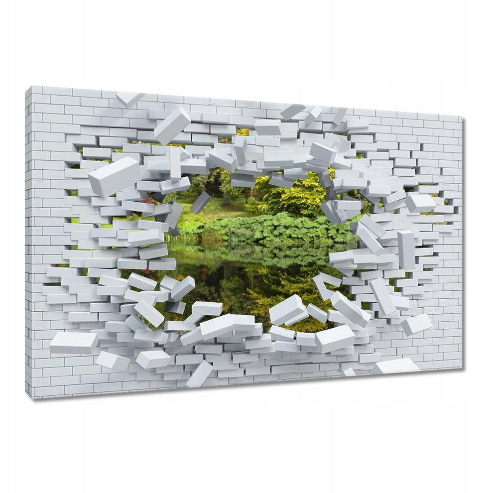 

Obrazy 60x40 Parkowe odbicie