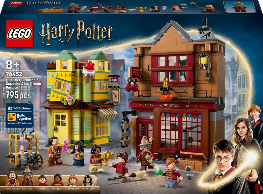 Lego Harry Potter Značkové vybavení pro quidditch a zmrzlinárnu 76452