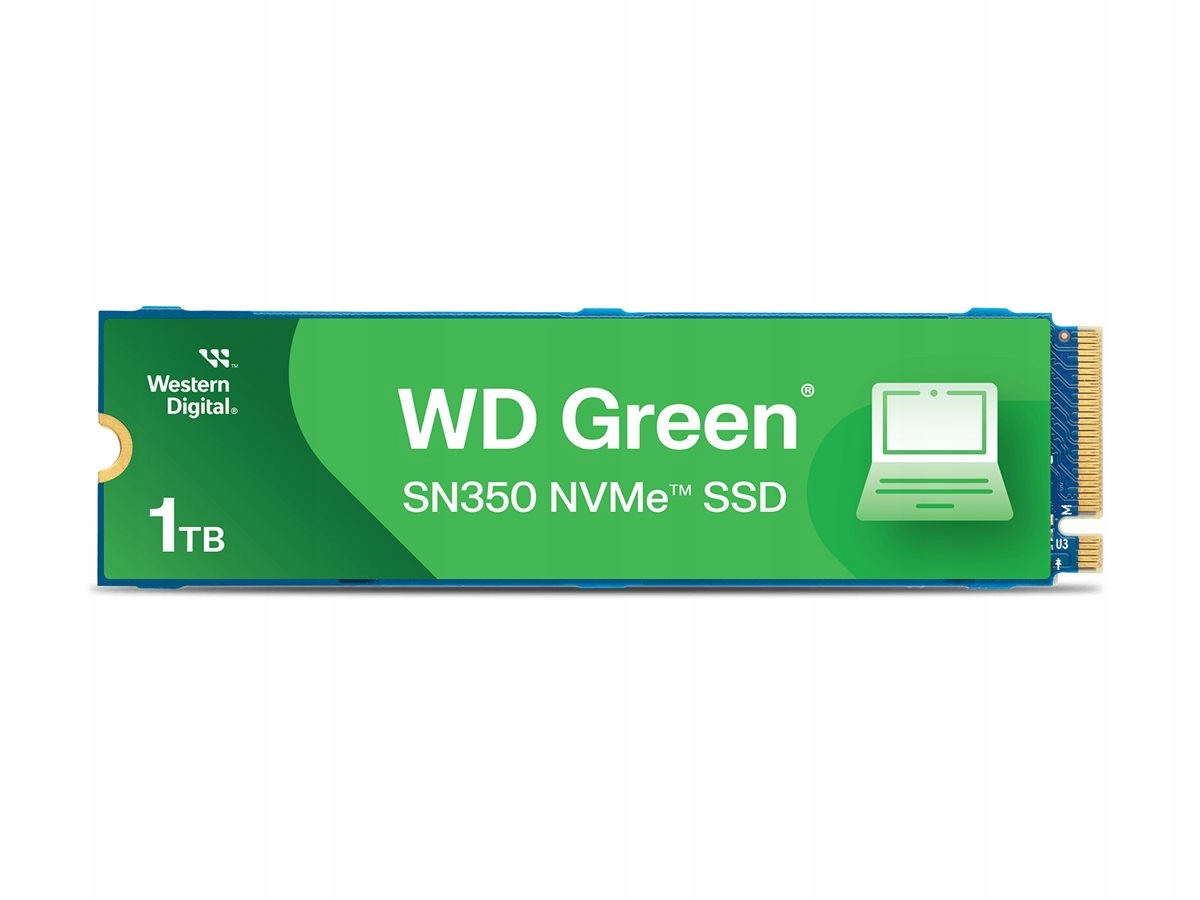 Wd Green SN350 1TB Ssd NVMe M.2 2280 WDS100T2G0C