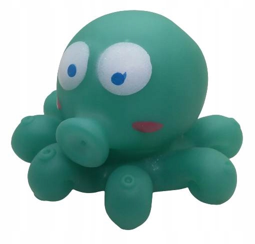 

gumowy gryzak ośmiornica z piszczałką wielkość 8cm