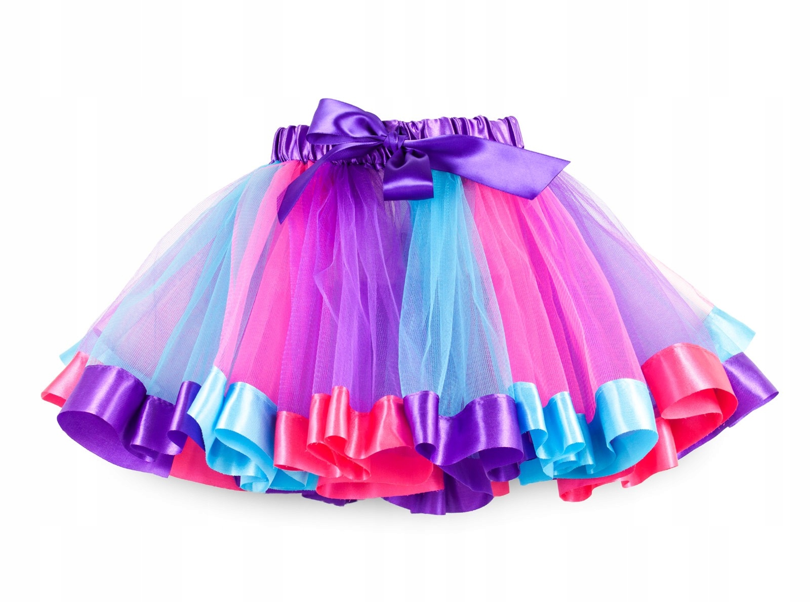 

Puszysta Kolorowa Spódnica Tiul Tutu kręcąca się