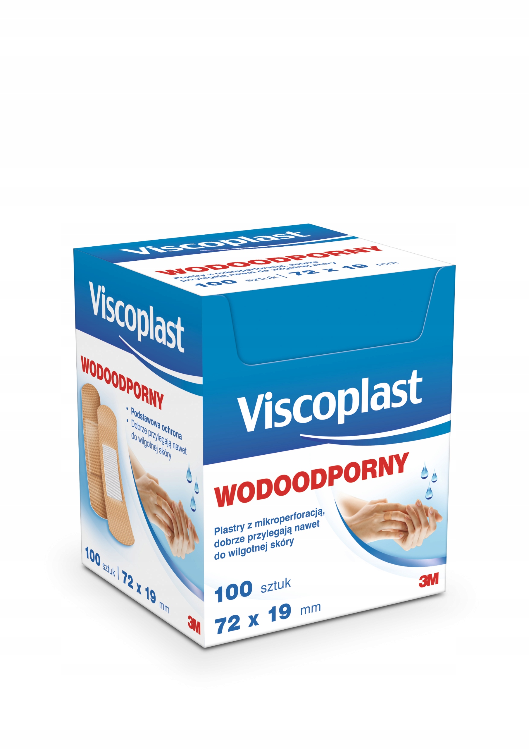 

Viscoplast Plastry Box Wodoodporny 100 szt. 72x19