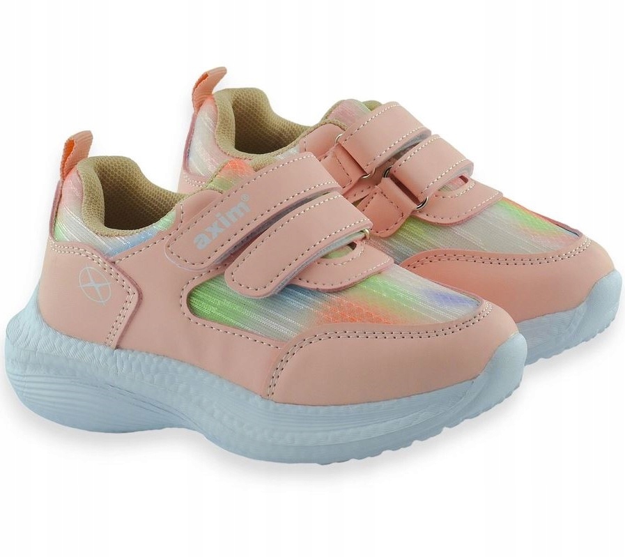 Axim Dziecięce Buty Sportowe Wiosenne Dla Dziewczynki Różowe 24401R R23