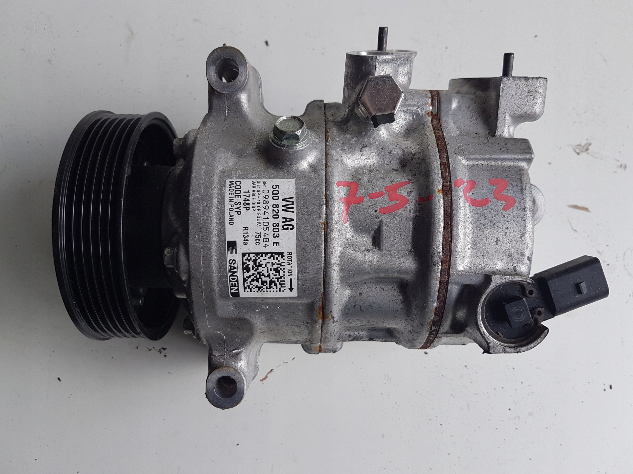 VOLKSWAGEN 5Q0820803E Klimakompressor AC