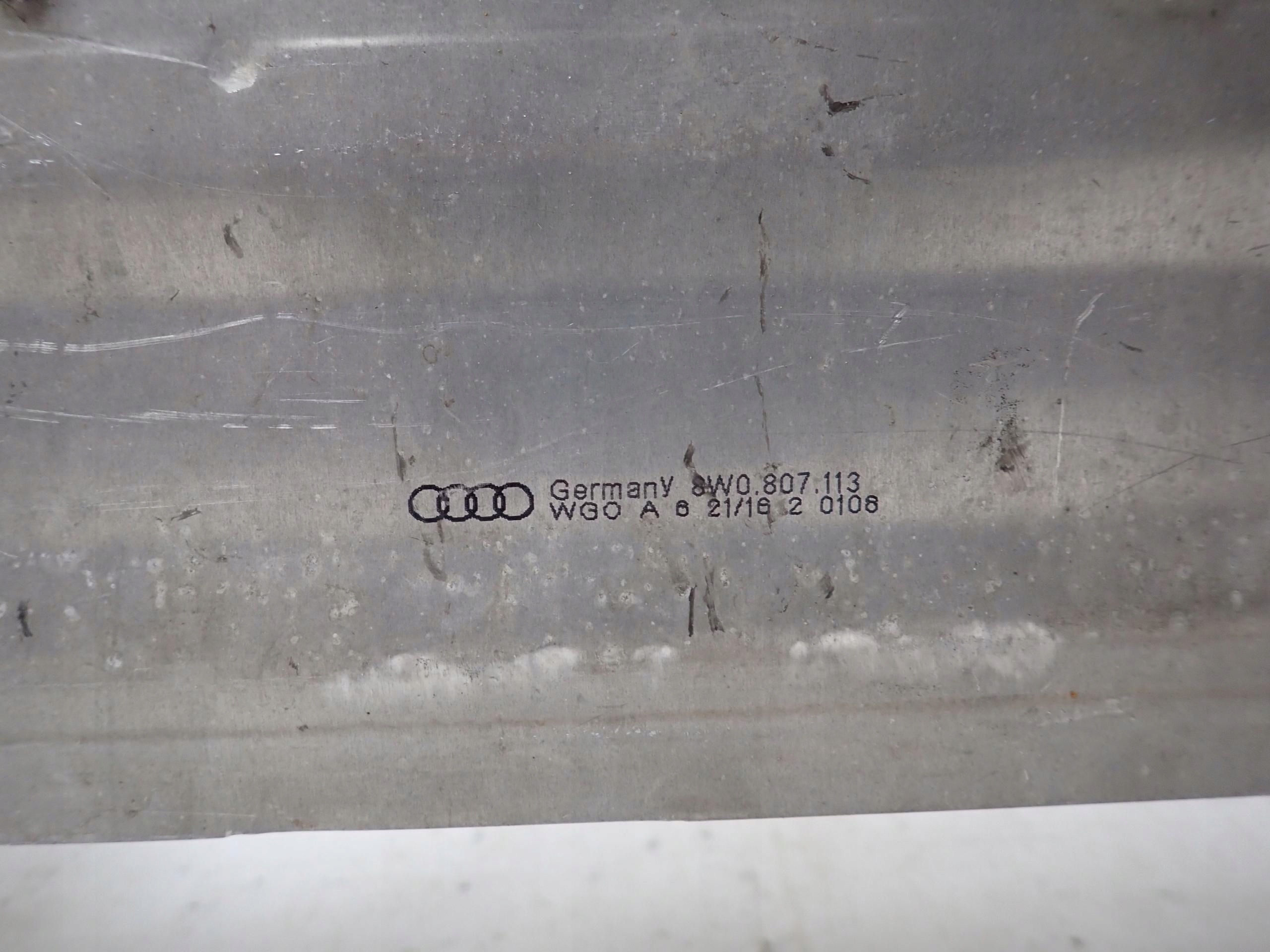 AUDI A4 8W0 B9 sider front front below bumper 8W0807113