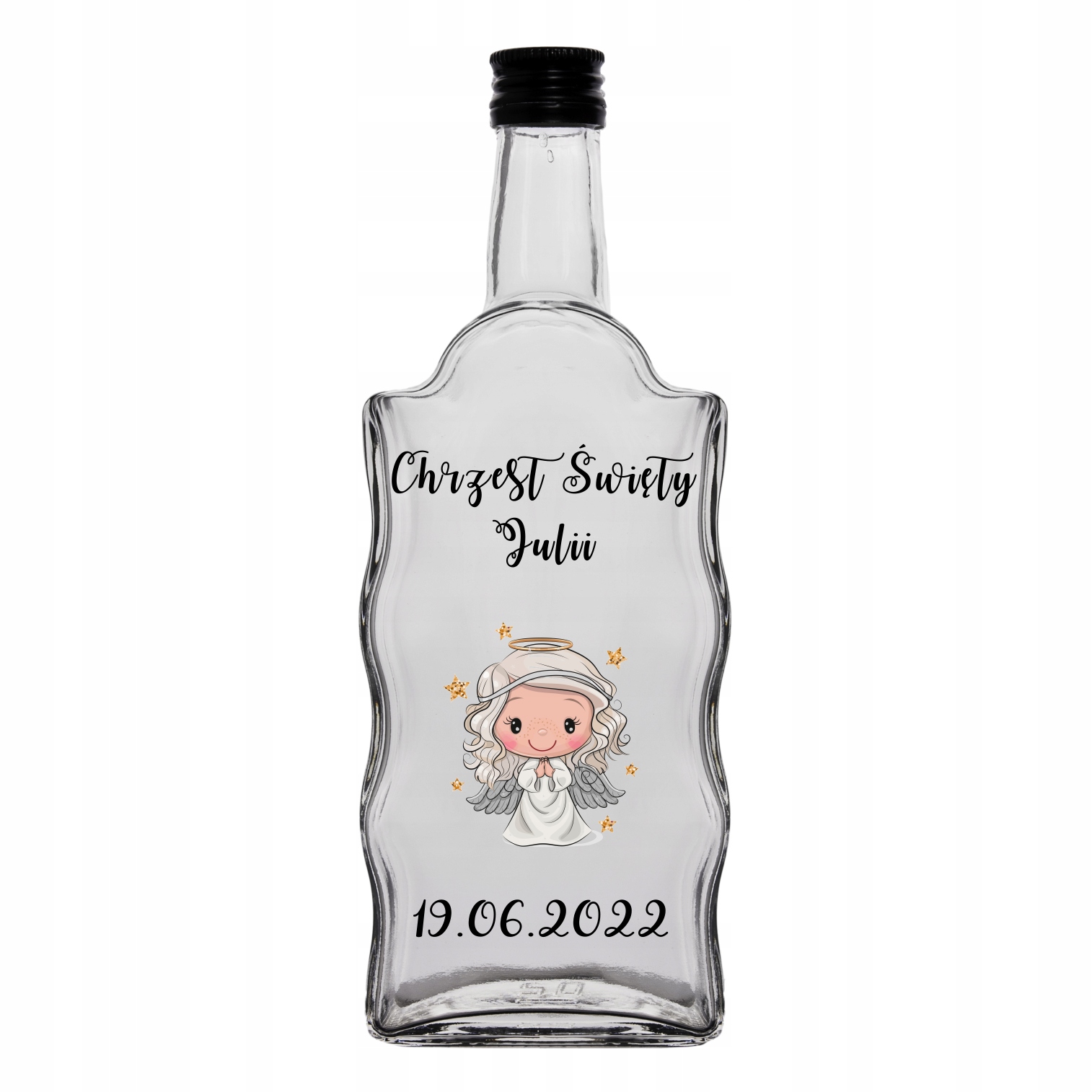 

5X Butelki Z Nadrukiem Na Chrzest Święty! 500ML