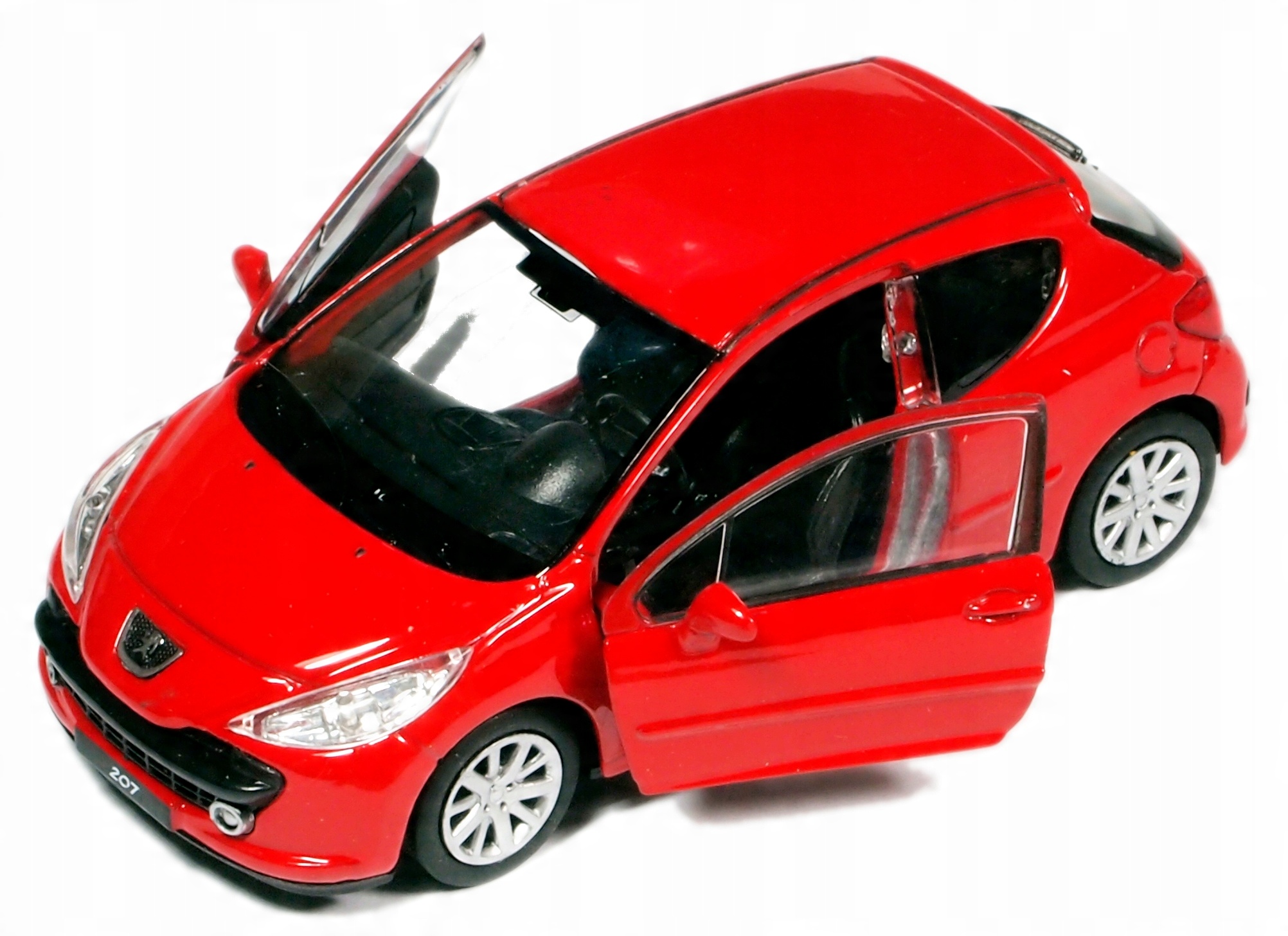 

Welly Metalowe Auto Peugeot 207 Otw.drzwi Samochód