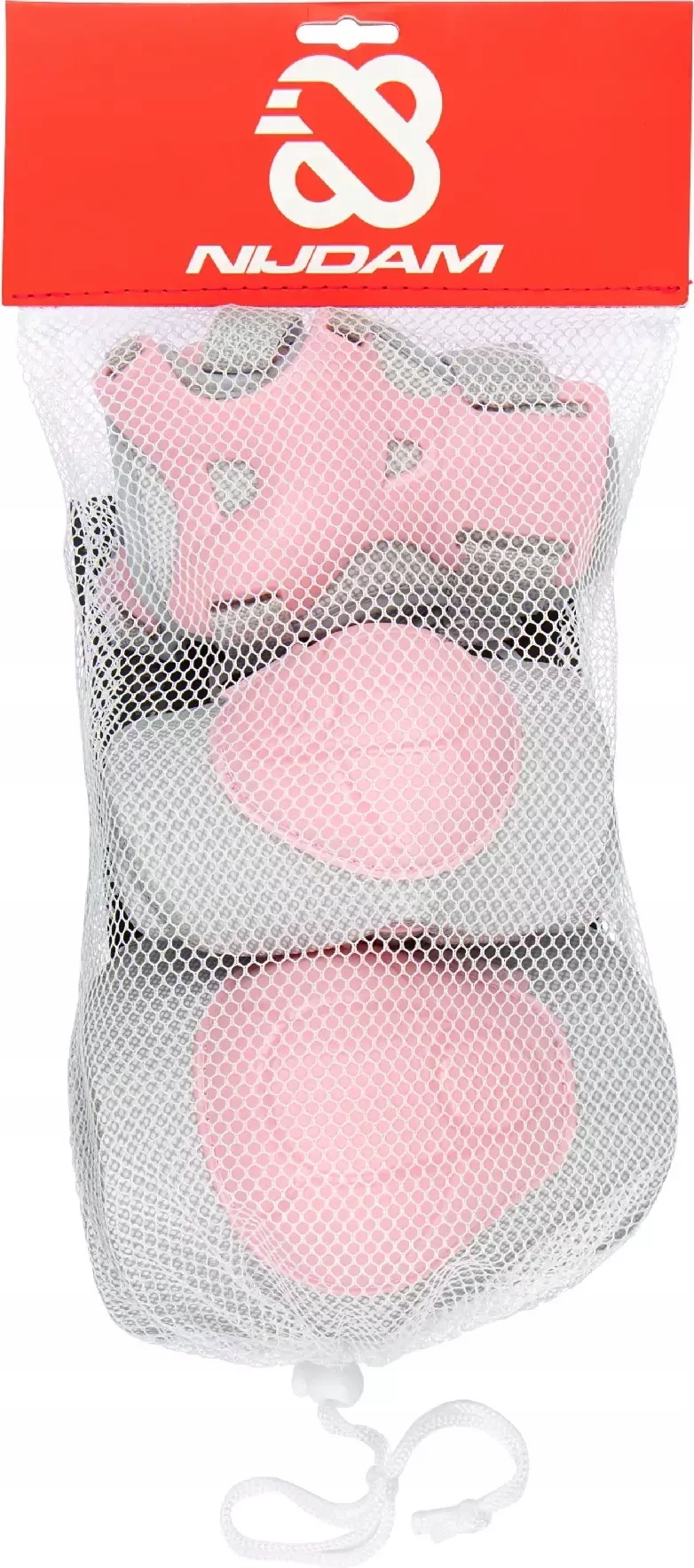 Zestaw ochraniacze na rolki rower kolana łokcie dla dzieci NIJDAM 3w1 S Rozmiar S