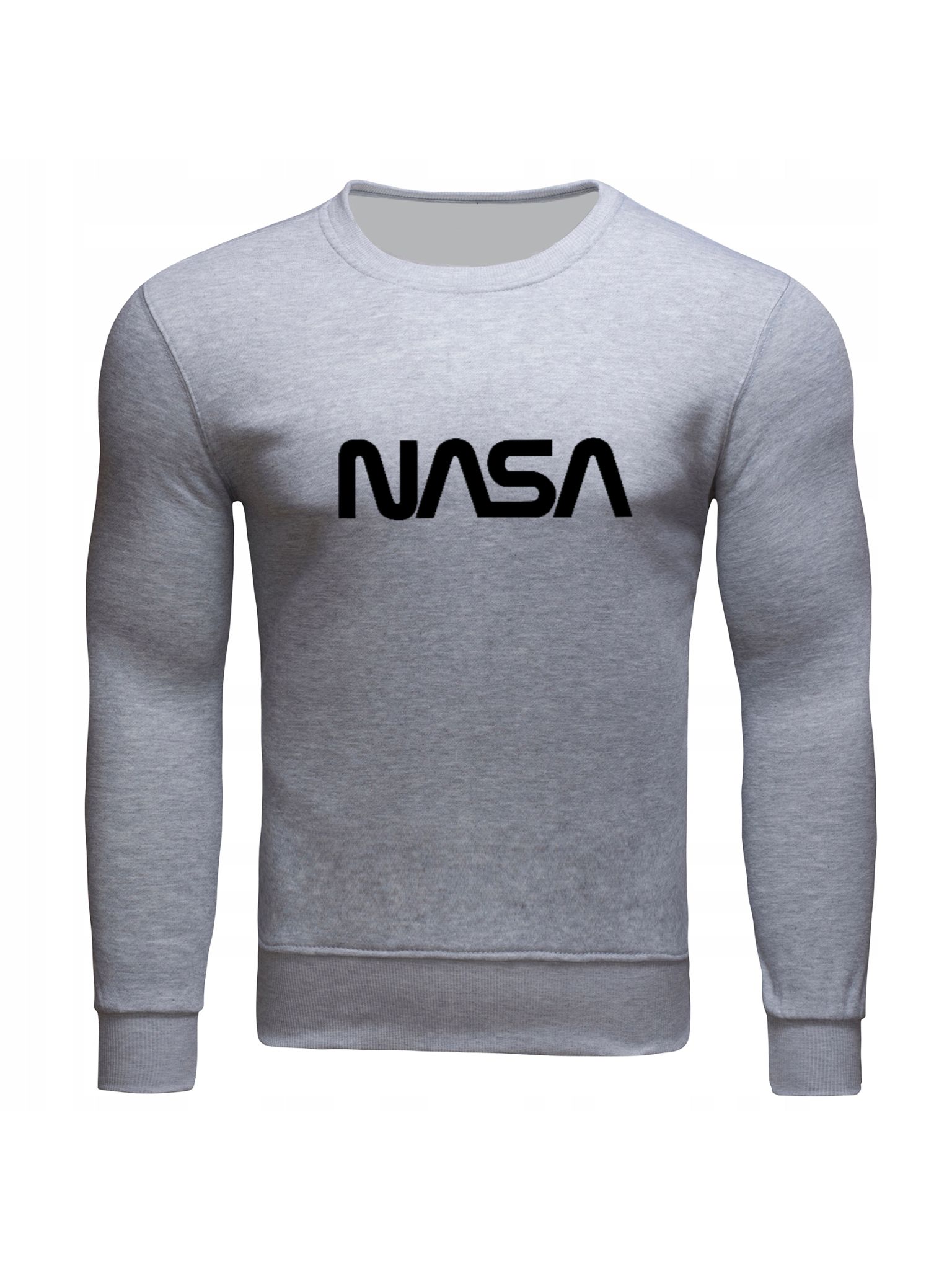 

Bluza Bez Kaptura Nasa Męska Szara M
