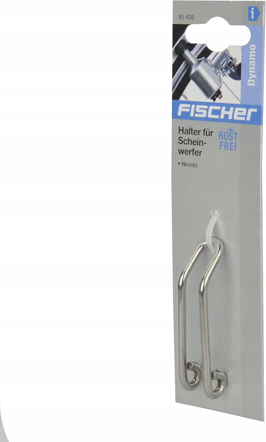 Uchwyt mocowanie przedniej lampy do roweru Fischer unisex
