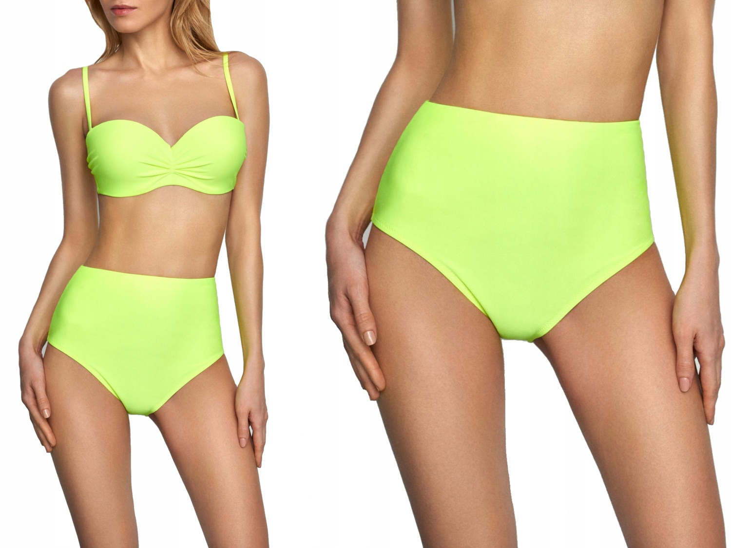 Vysoké plavkové kalhotky Bahamas 2 lime 36