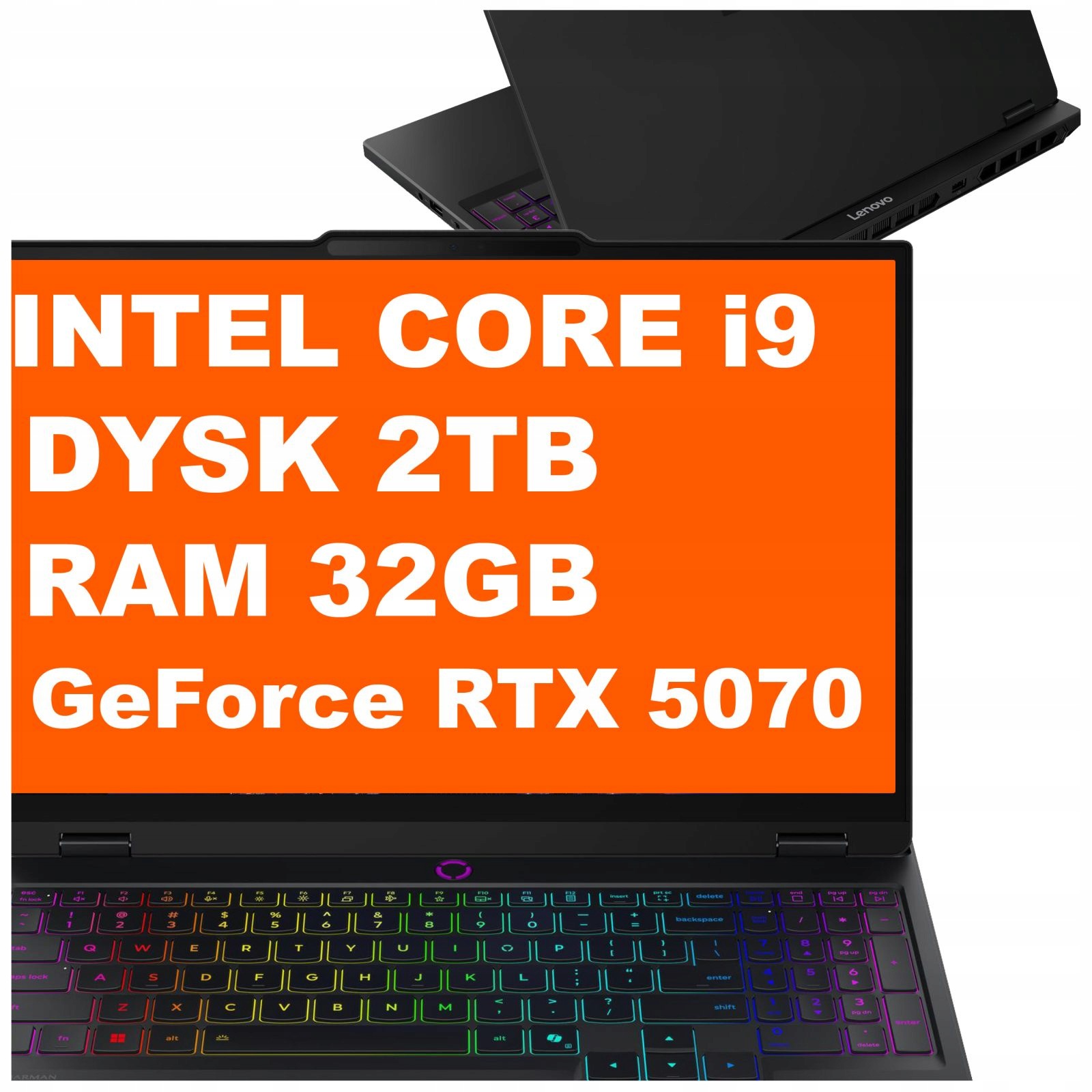 Lenovo Legion 5 15IRX10 Core i9 350 32GB 2TB Rtx 5070 15.1" Wqxga Win 11