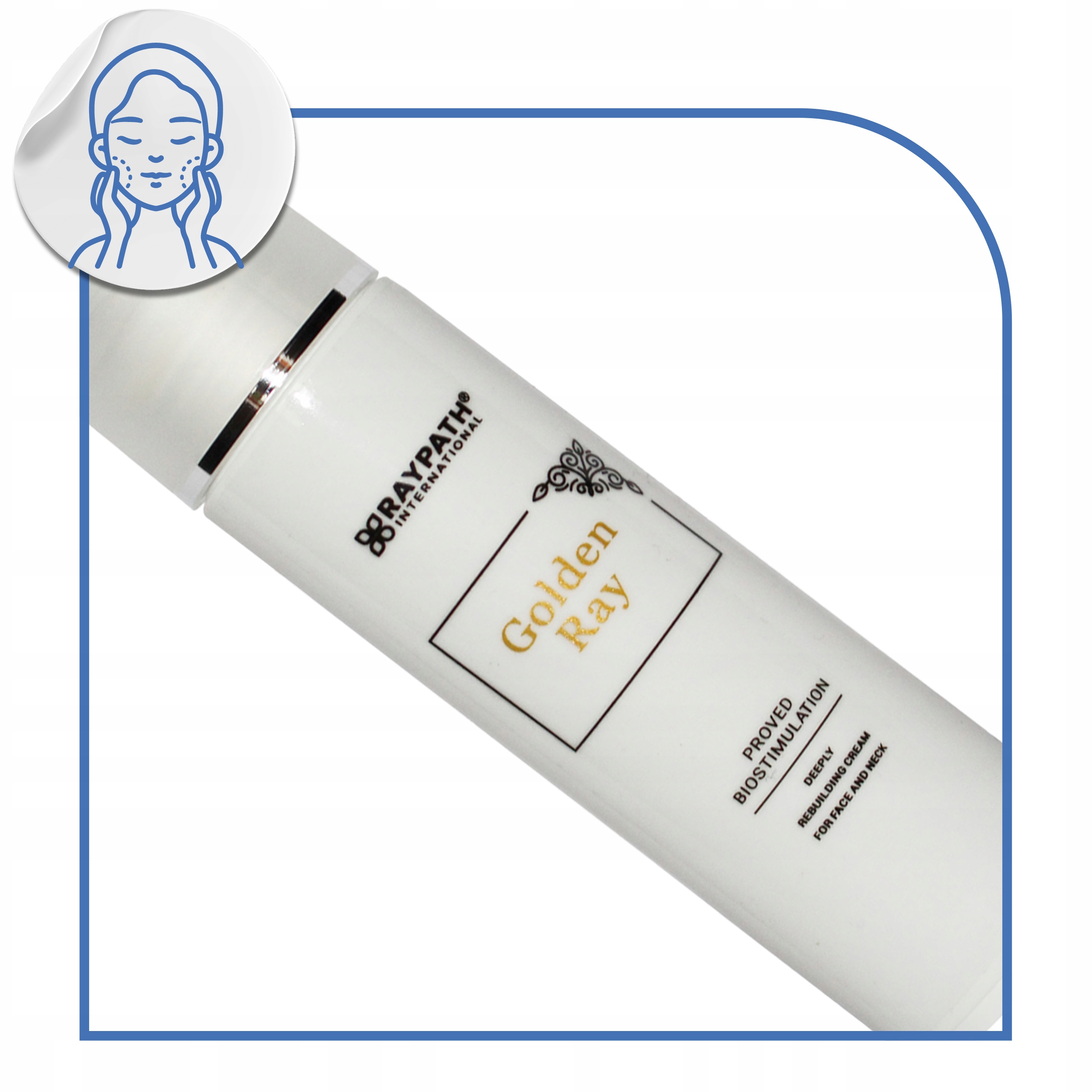 Raypath krem do twarzy Golden Ray 50ml nawilżający Przeciwzmarszczkowy Marka Raypath