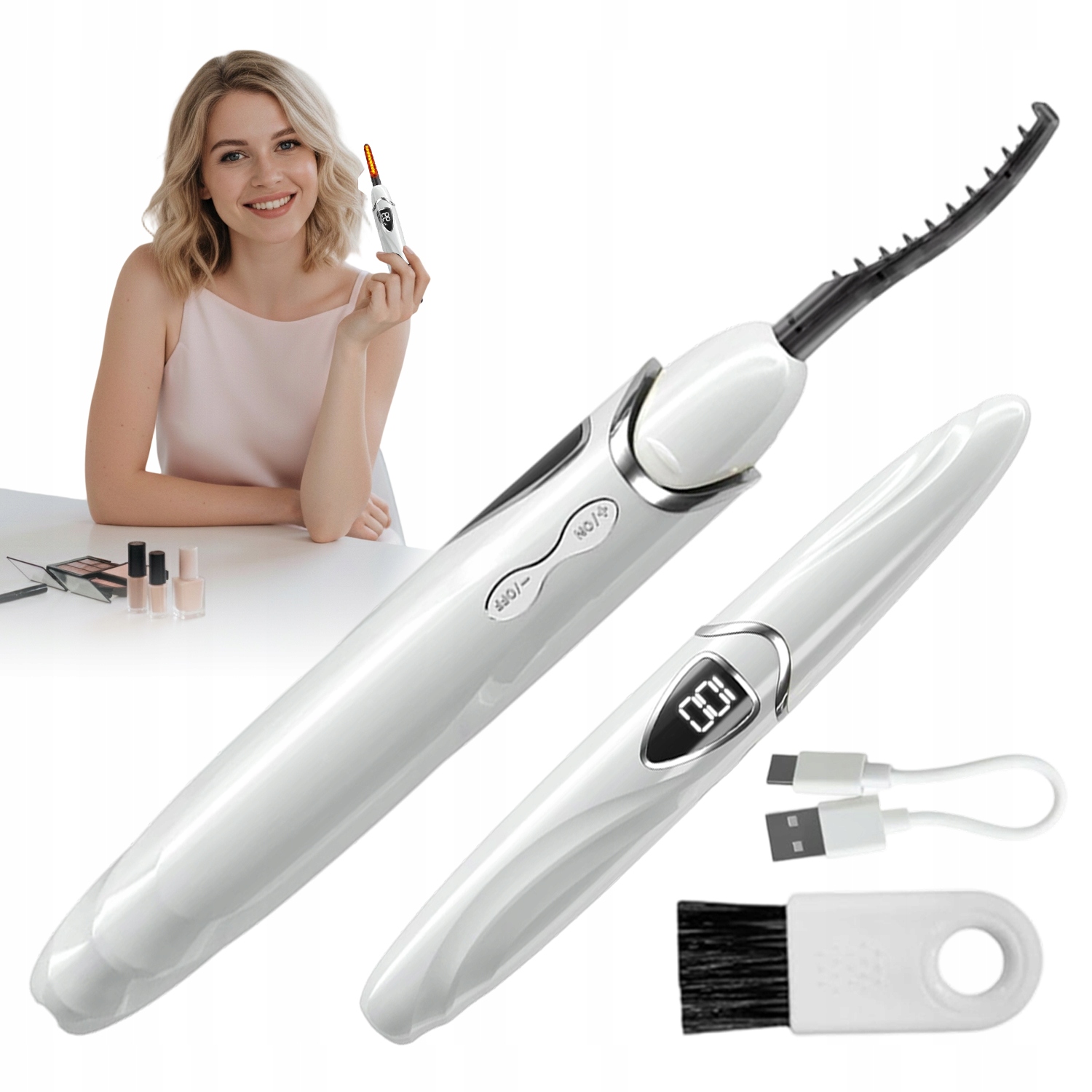 Elektrická Řasenka S Bezpečným Obložením Pro Pořádek A Pohodlí