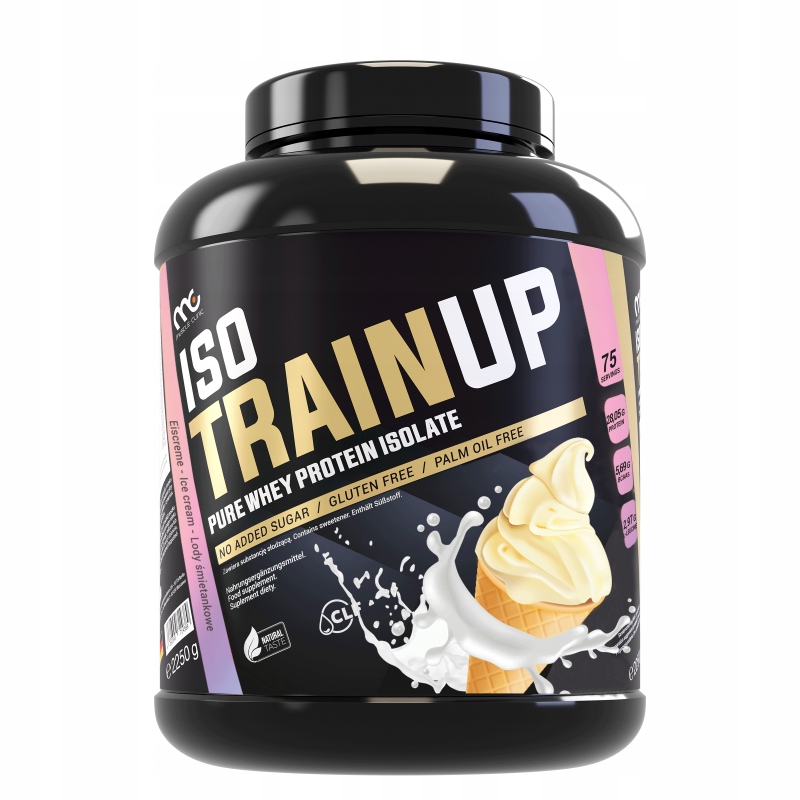 Muscle Clinic Iso Train Up 2250g Wpi proteinový izolát čistý Top