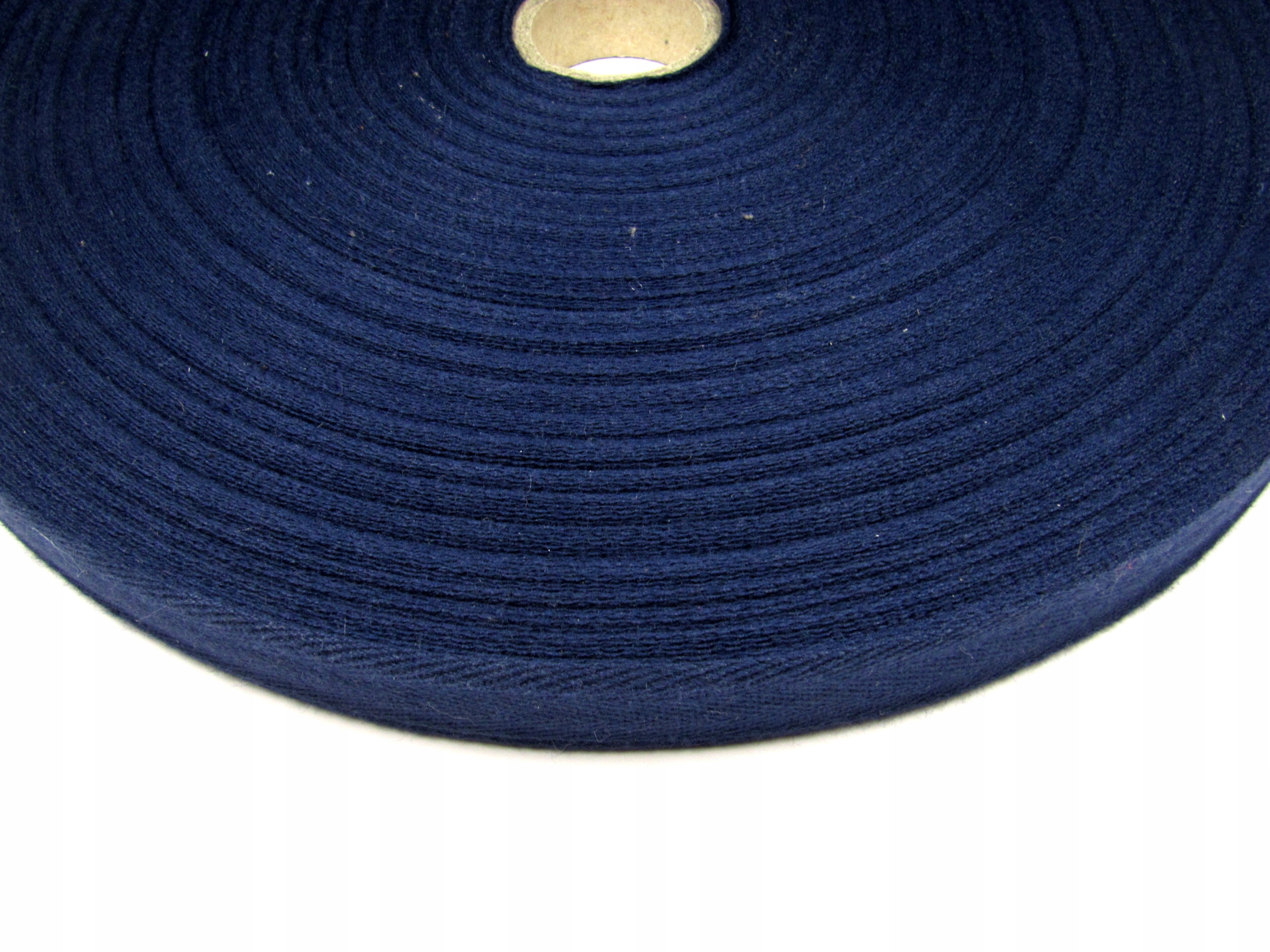 Bavlněná Páska Tmavě Modrá Jedle 15mm *100m*