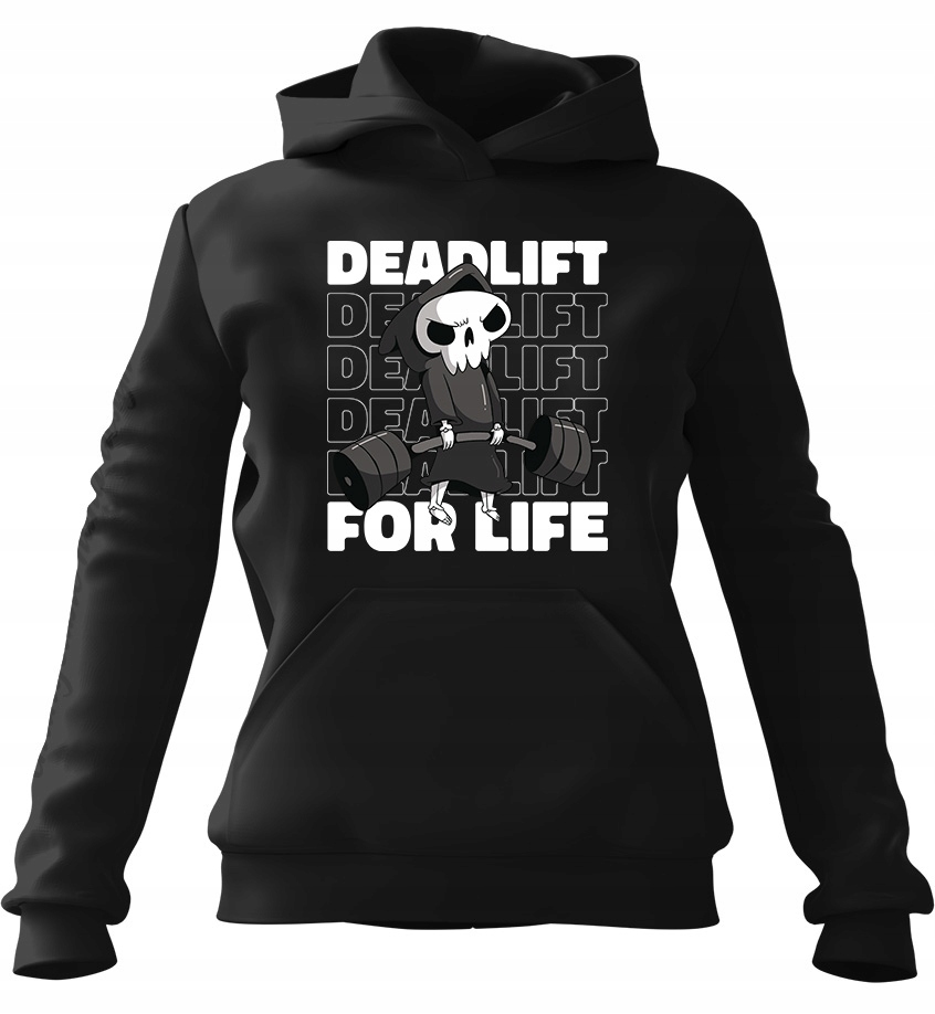 pánská mikina s kapucí Dead Lift For Life Xs pro muže, muže a muže