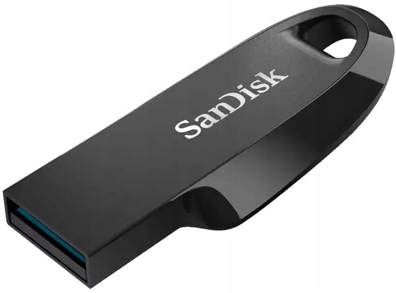 SanDisk Ultra Curve Usb pendrive 128 Gb Usb 3.2 fekete