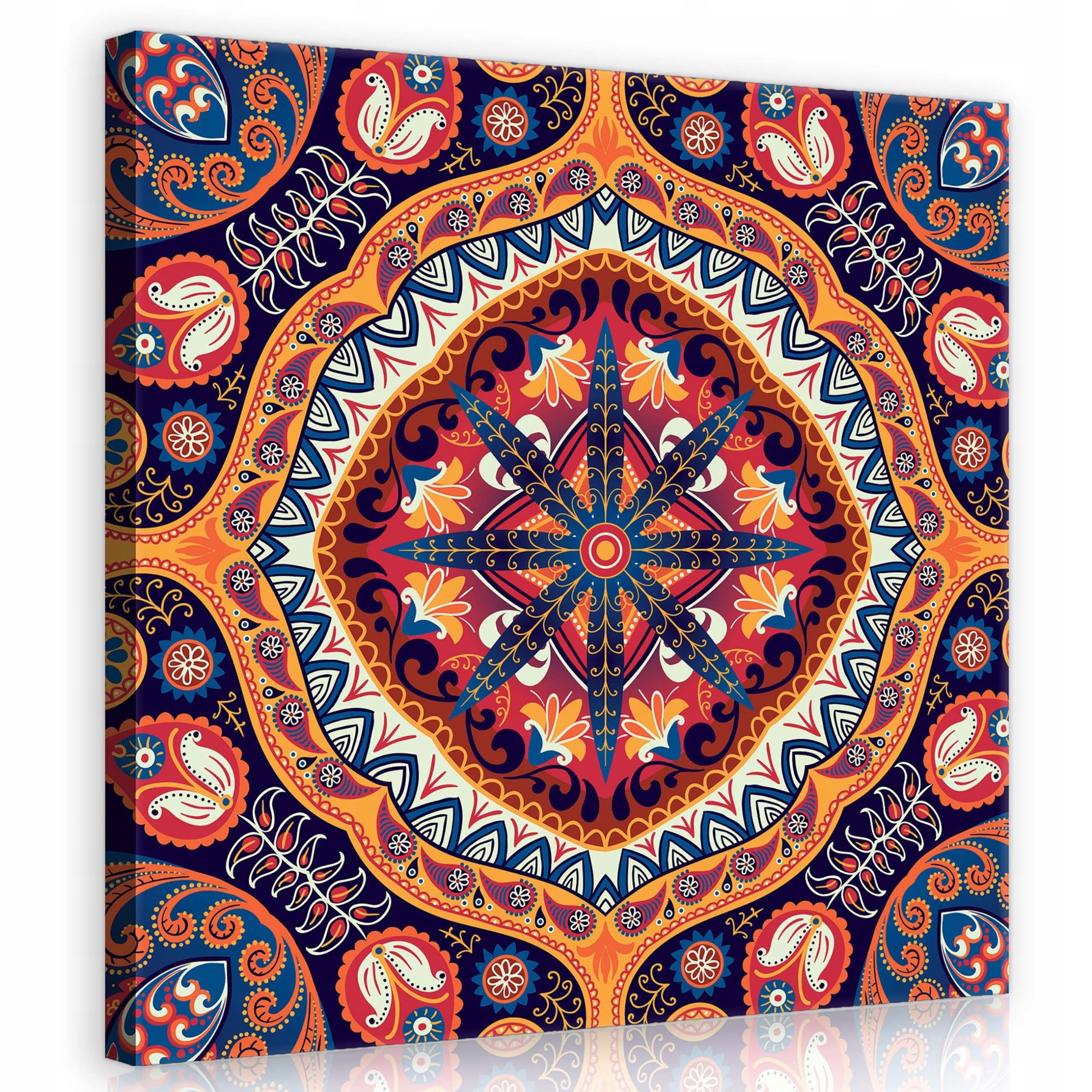 Obraz 80x80 Geometrická mandala Jasná rovnováha pro váš prostor