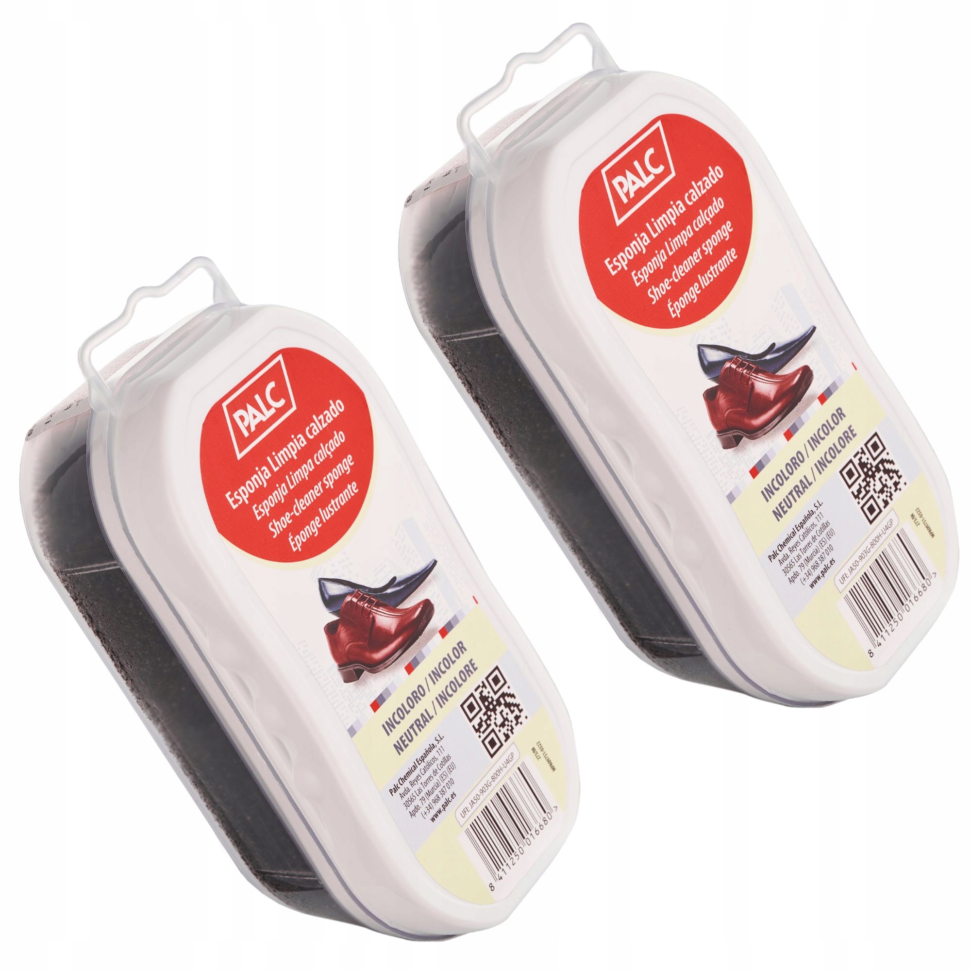 

2x Gąbka do Nabłyszczenia Polerowania Obuwia Clean