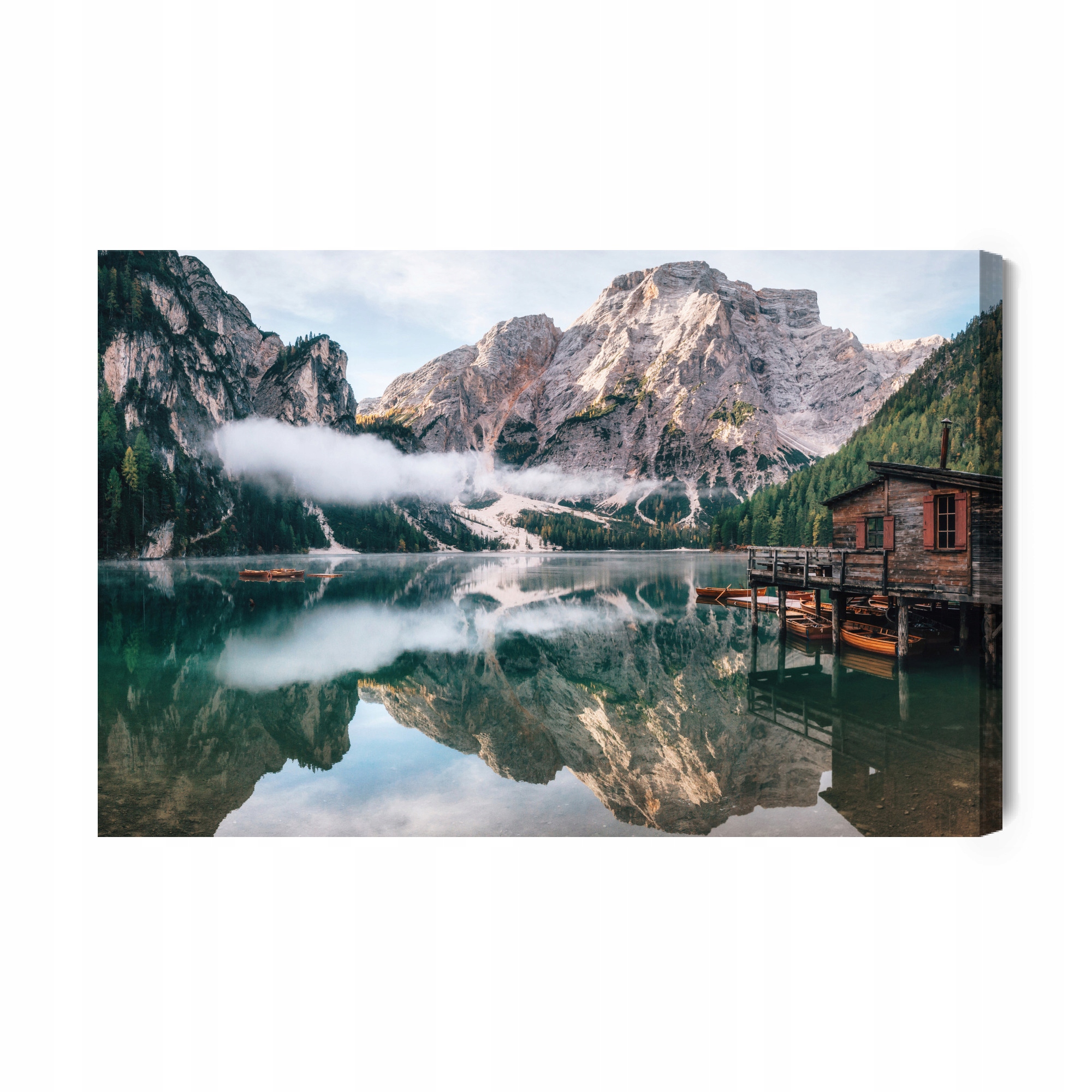 Obraz Na Plátně Jezero Braies, Itálie Canvas 90x60