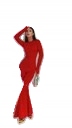 Kombinéza Red Mood Červená M/L