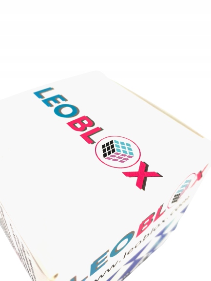 KOSTKA GOLD CUBE ORYGINALNA LOGICZNA 3x3 LEOBLOX Materiał plastik