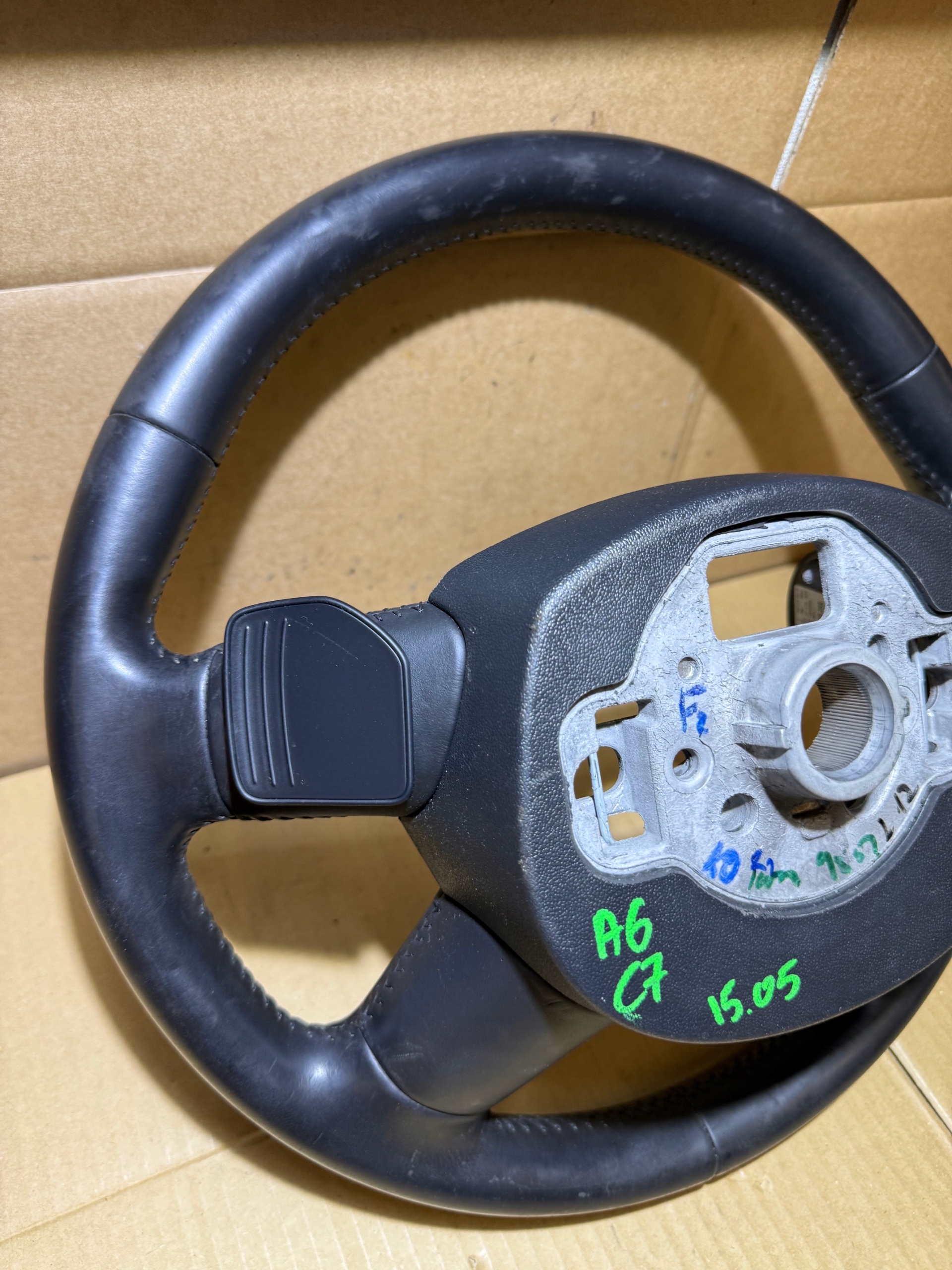 AUDI A6 C7 LIFT lenkrad Leder MULTIFUNKCJA 4 RAMIENNA 4G0419091P