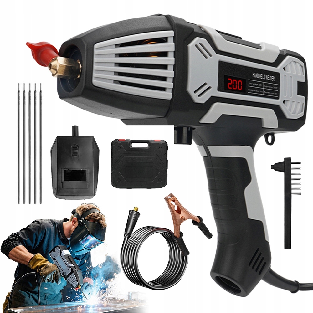 Ruční Svařovací Stroj 250A Igbt Usb Hot Arc Start Pro Nerezovou Ocel A Železo