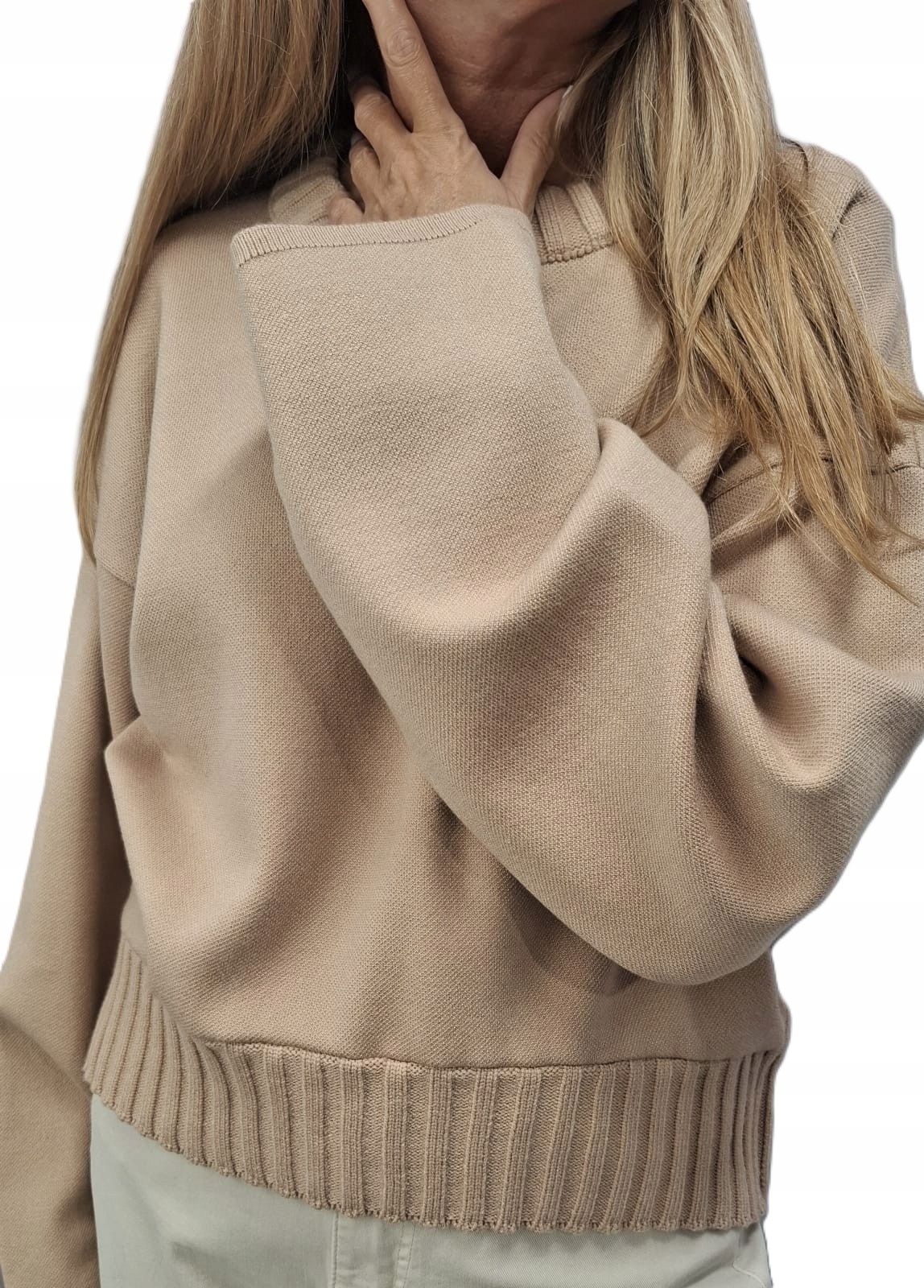 Cocomore Oversize svetr béžový