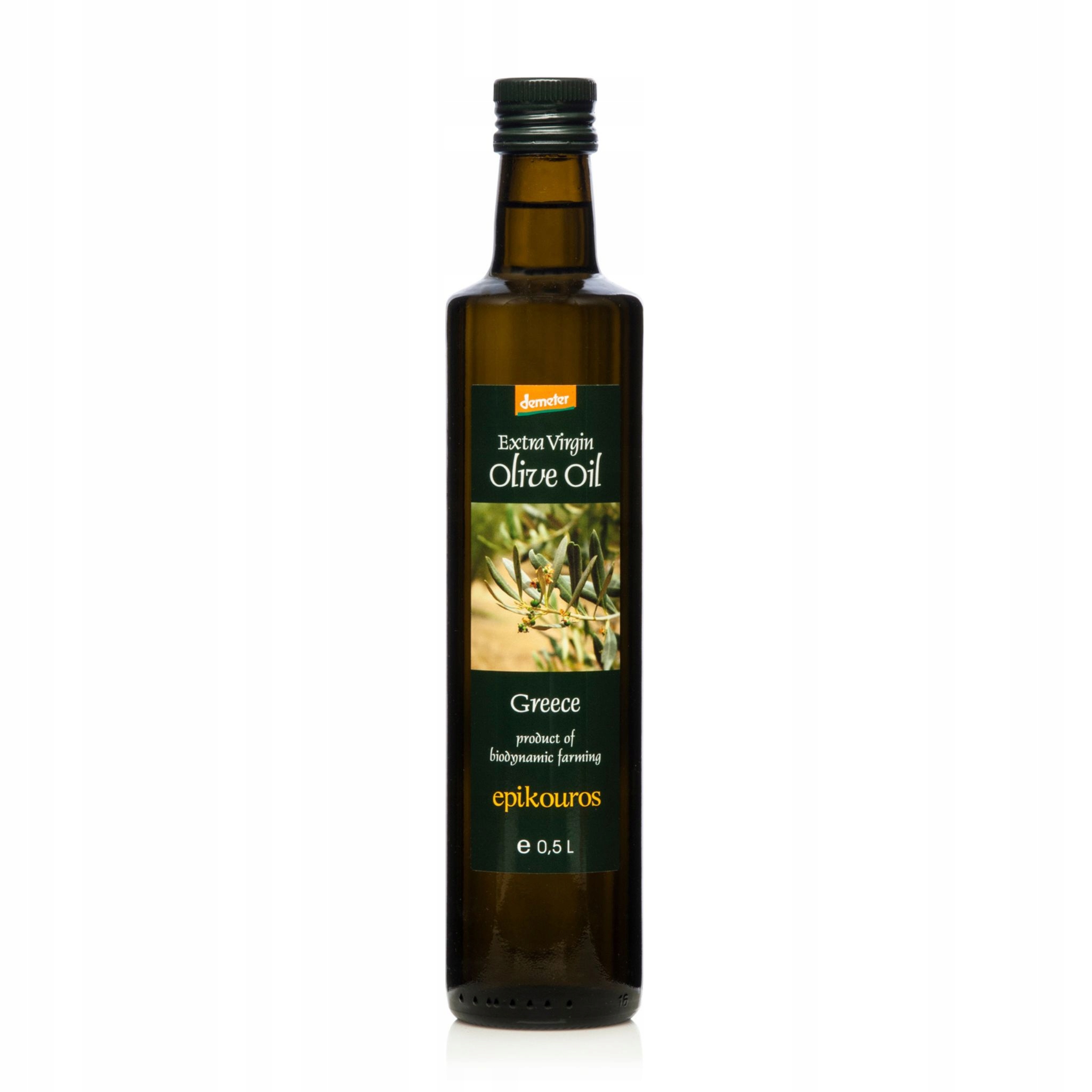 Epikouros extra panenský olej Kalamata 500 ml Bio Demeter