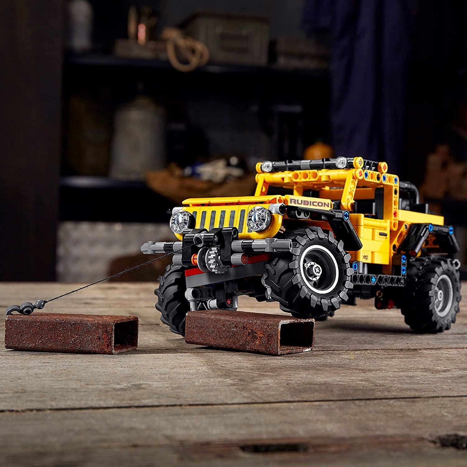 LEGO Technic 42122 JEEP Wrangler Pojazd 4x4 Terenówka 665 klocków Liczba elementów 665 szt.