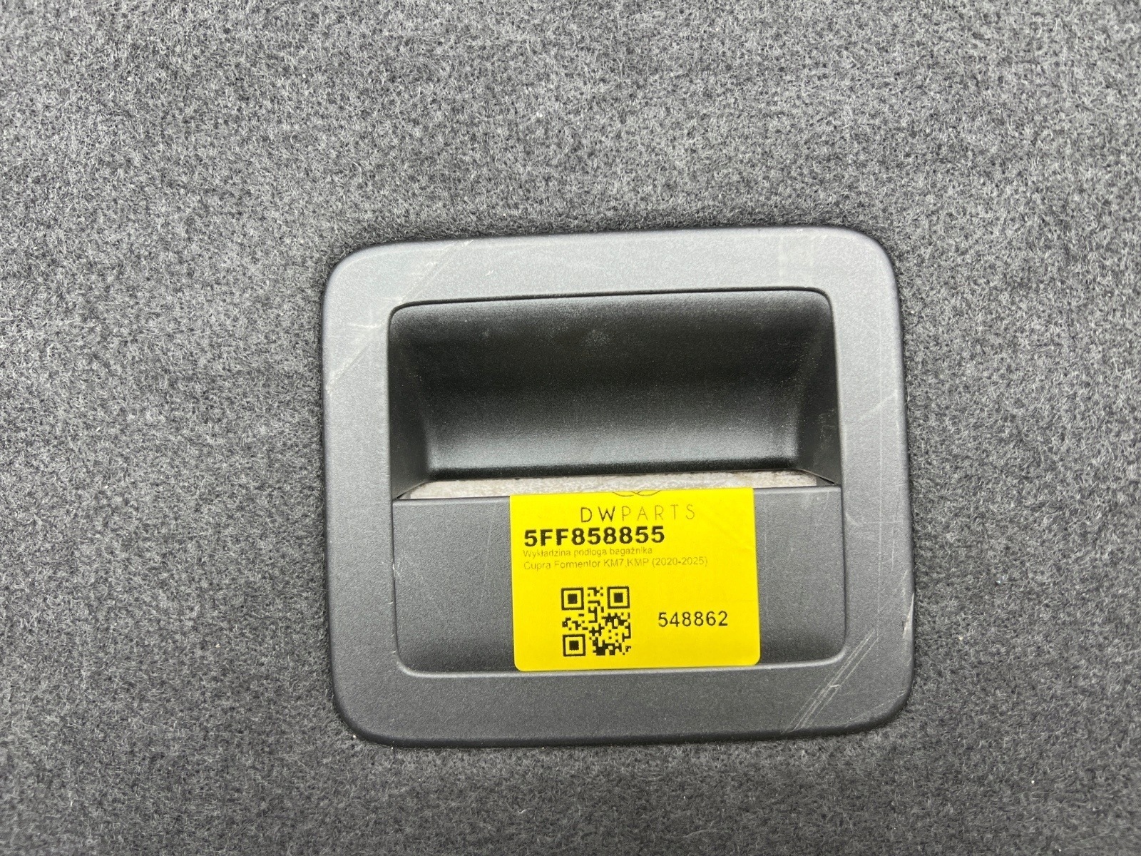 koberce podlaha kufra Cupra Formentor 5FF858855 novy originál