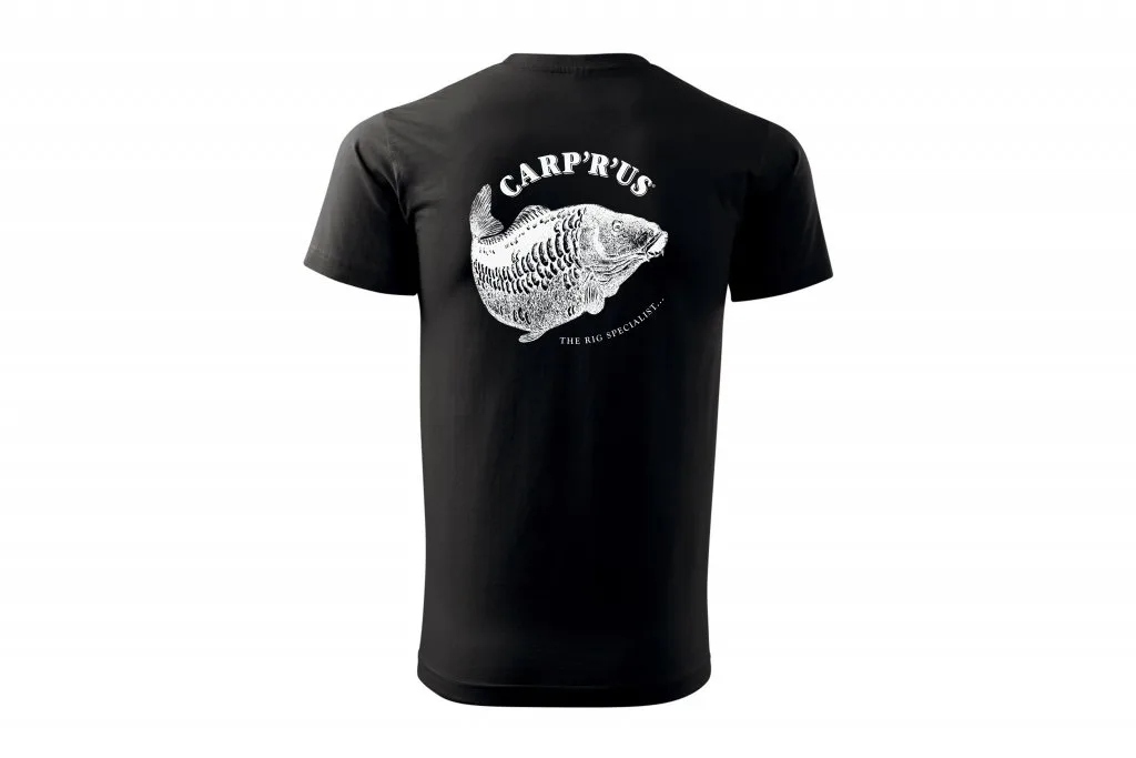 Carp´R´Us Tričko Mouthsnagger černé Velikost: S